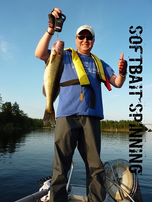 Softbait spinning for Walleyes on Lake Saimaa